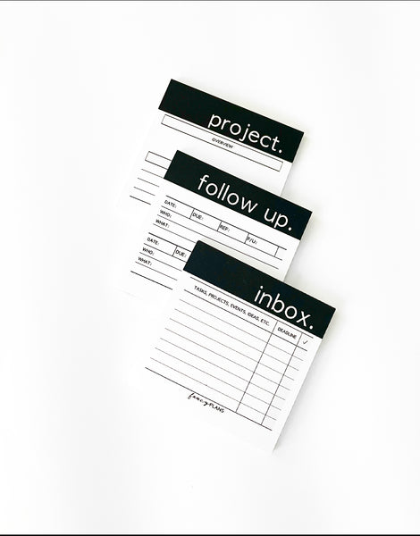 White Sticky Notes  3 x 3 in. – Fancy Plans Co