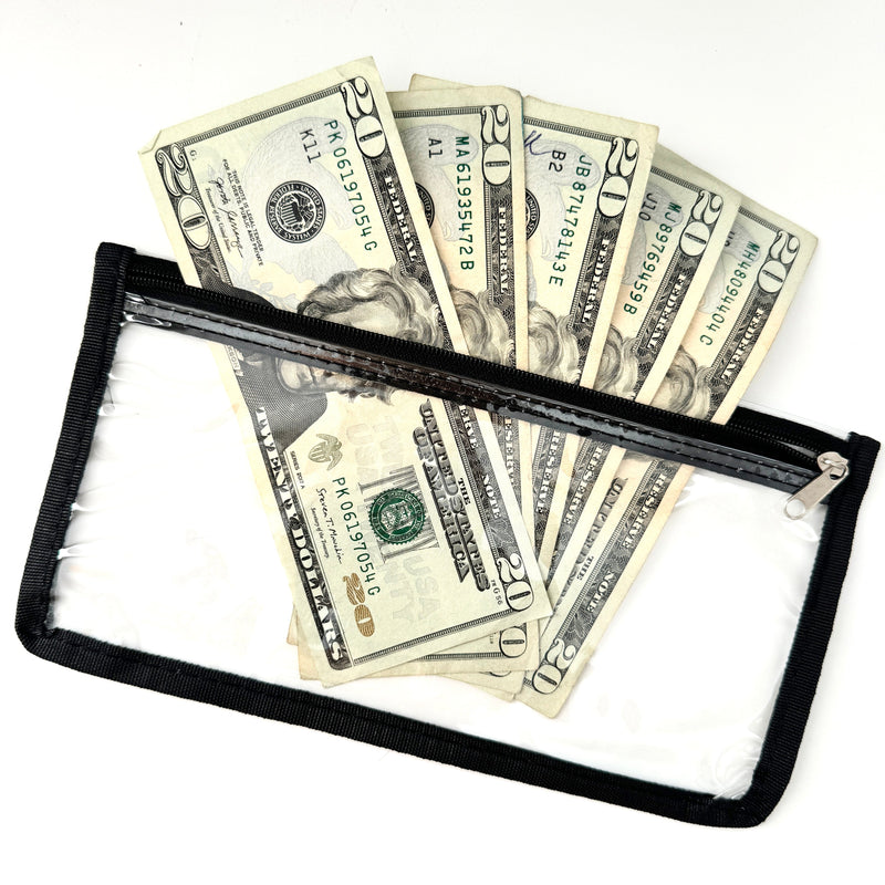 Clear Cash Pouch