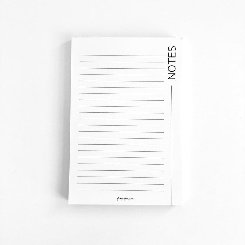 4 x 6 Notepad | Minimal Notes