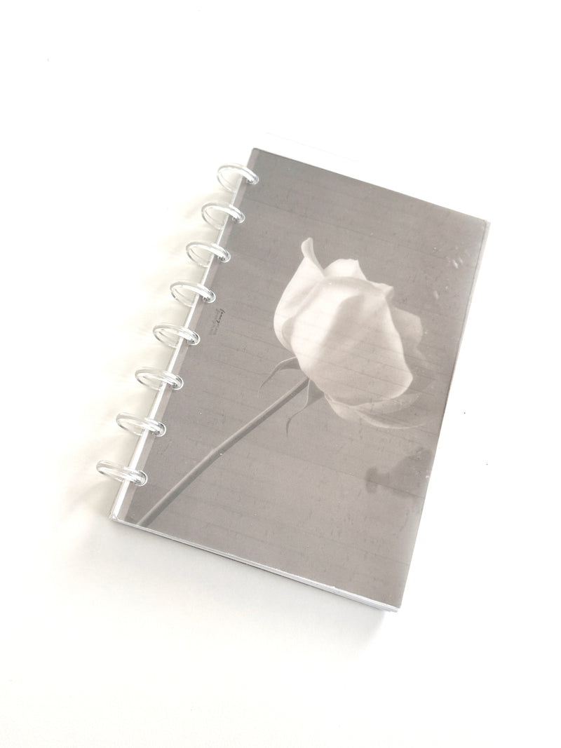 Discbound Notebook | Moody Aesthetic Flower