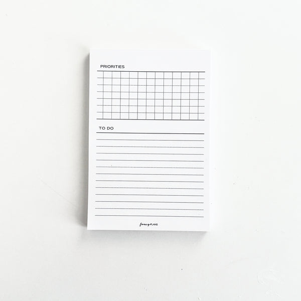 4 x 6 Notepad |  Priorities and To Do