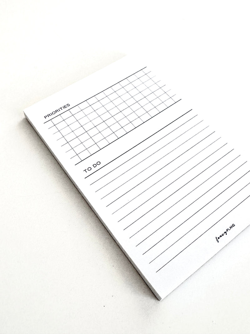 4 x 6 Notepad |  Priorities and To Do