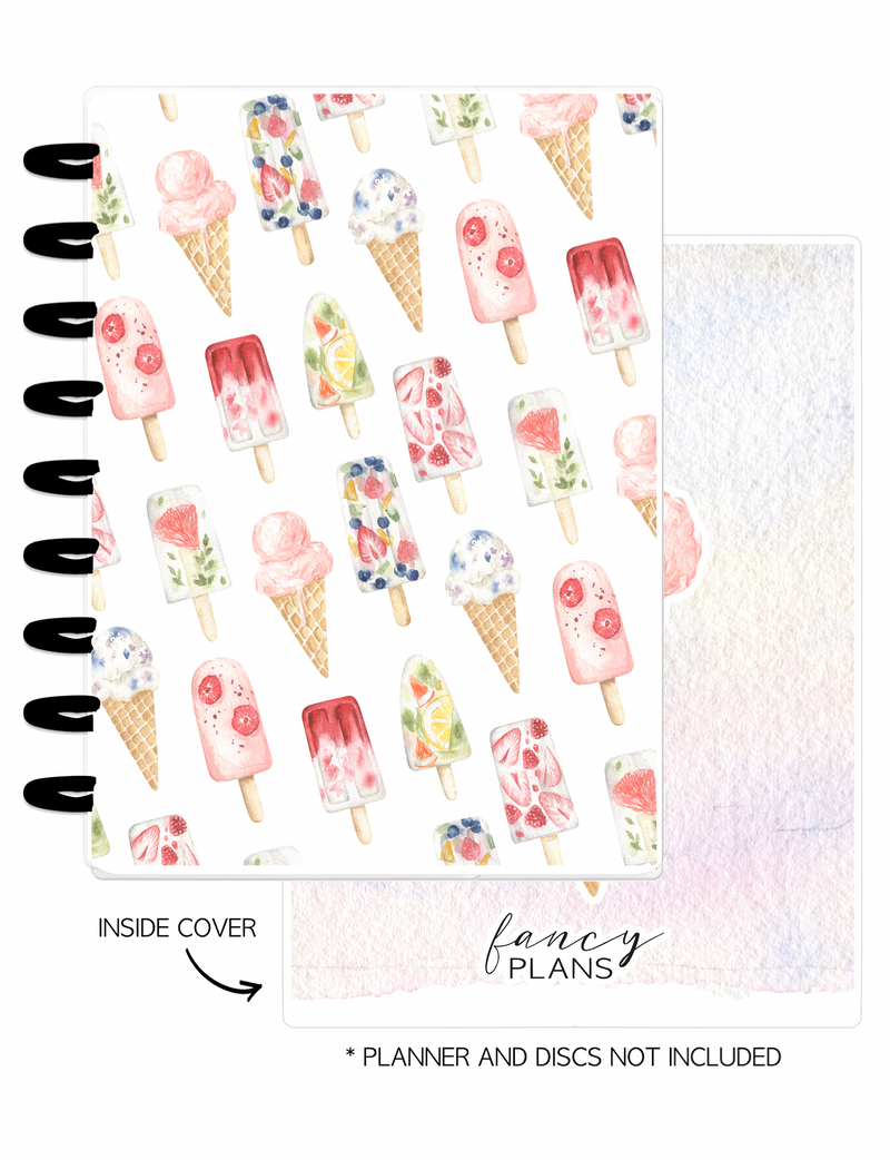 Cover Set of 2 ATMOSPHERIC SUMMER Ice Cream