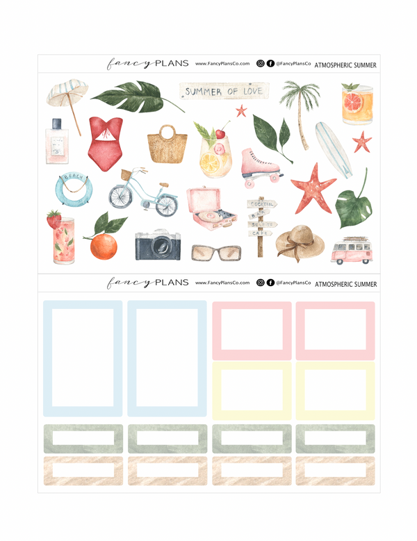 Atmospheric Summer | BOXES + ICONS