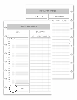 Debt Payoff Tracker | Digital Download