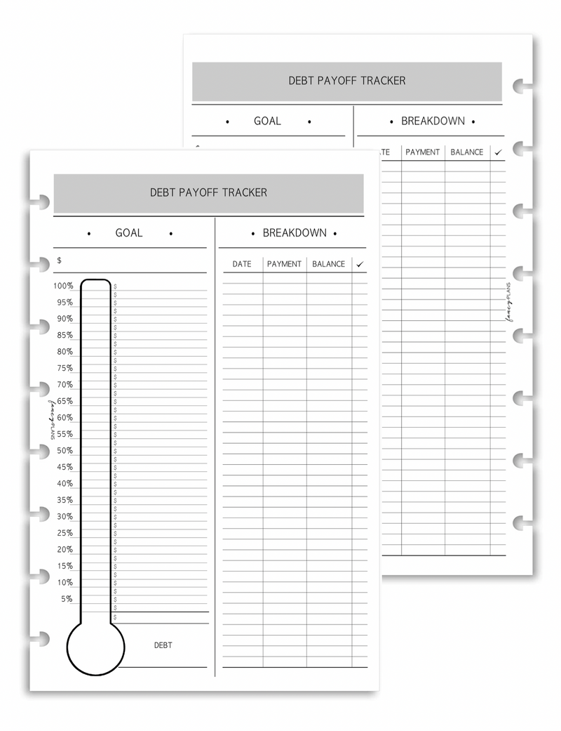 Debt Payoff Tracker | Digital Download