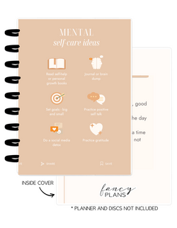 Cover Set of 2 GLOW & FLOW Mental Self Care ideas