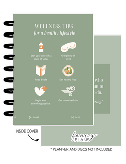 Cover Set of 2 GLOW & FLOW Wellness Tips