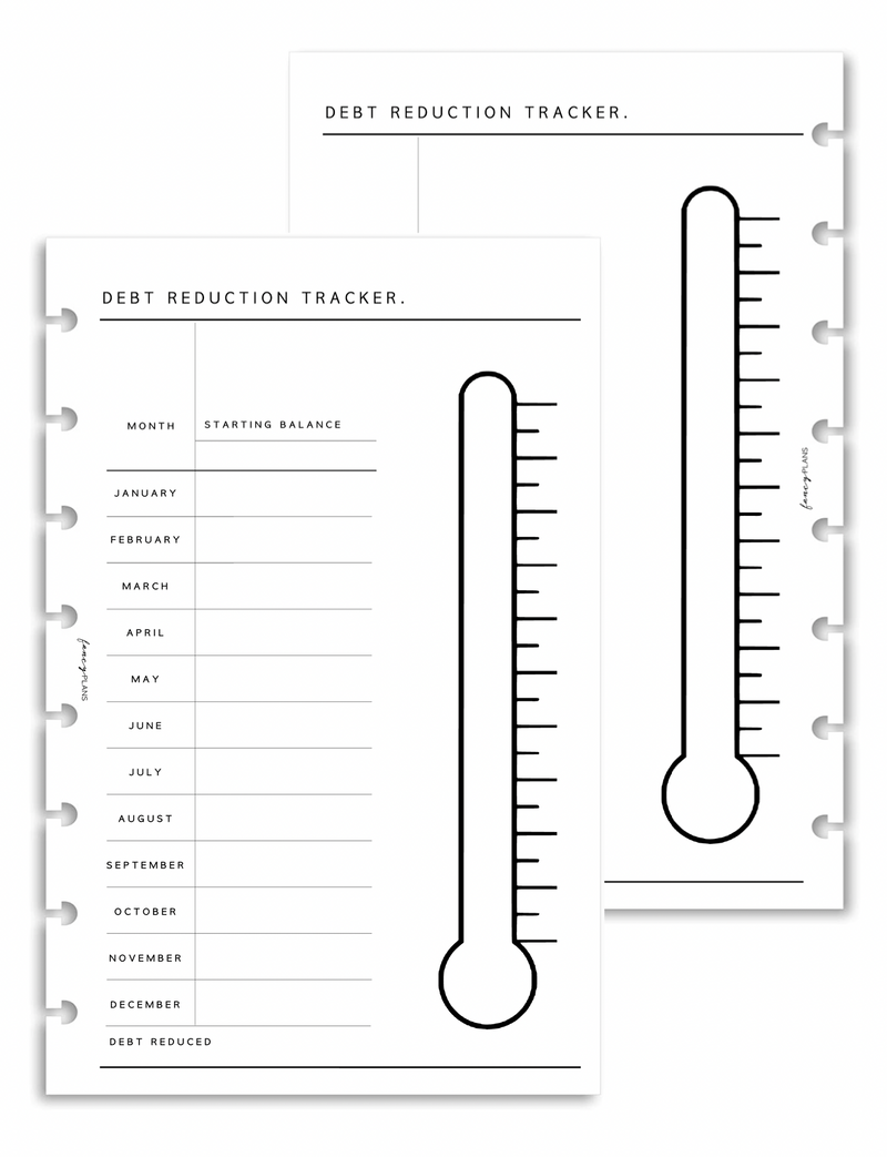 Debt Reduction Tracker