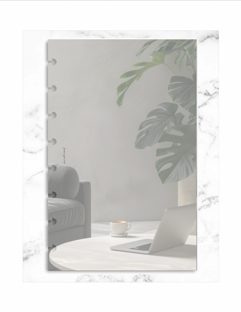 Moody Aesthetic Leaves | Vellum Dashboard