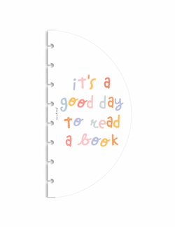 Book Lovers - Its a Good Day to Read a Book | Semi-Circle Dashboard