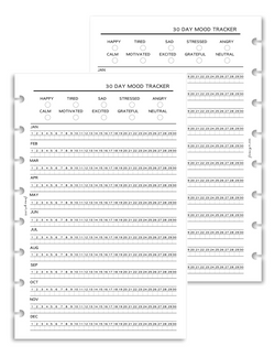 30 Day Mood Tracker