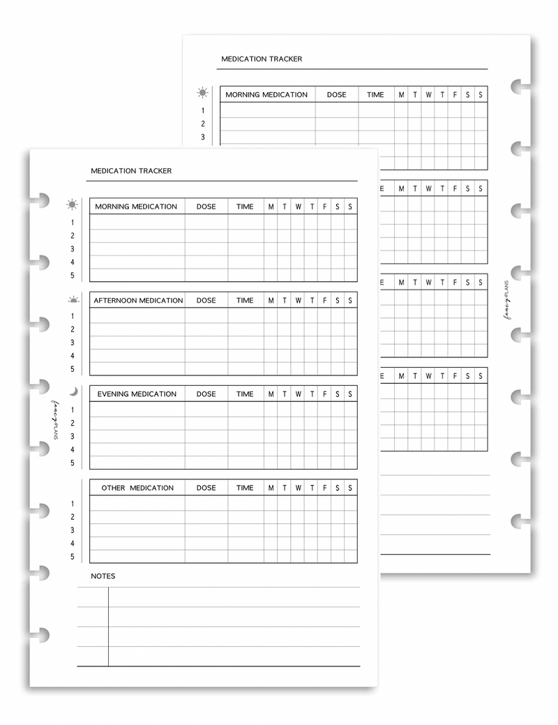 Weekly Medication Tracker