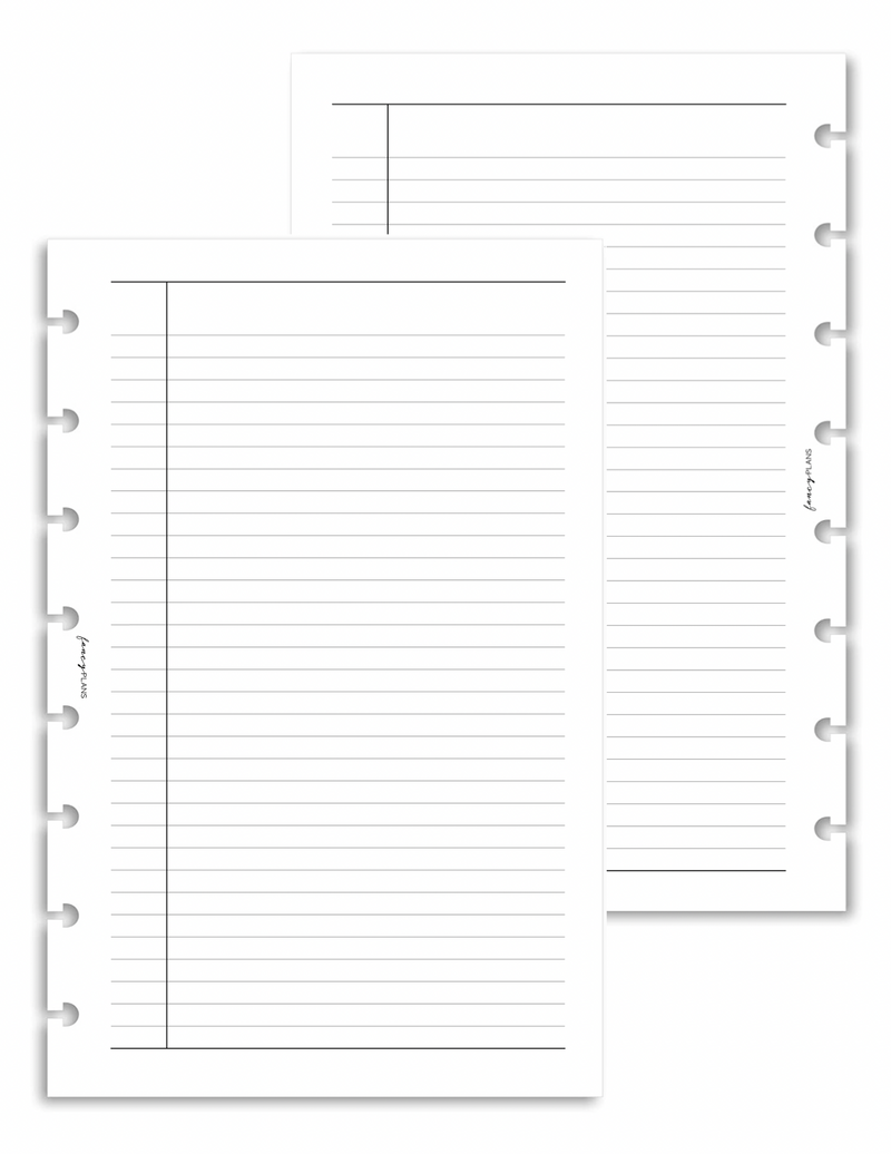 Ruled Notes | WHITEBOARD <PRINTED AND SHIPPED>