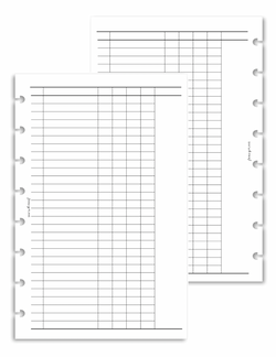 Blank Quick Reference